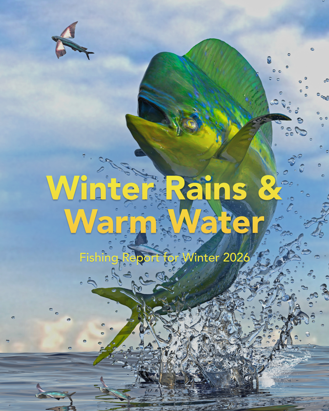 Winter Rains & Warm Water - Fishing Report Winter 2026