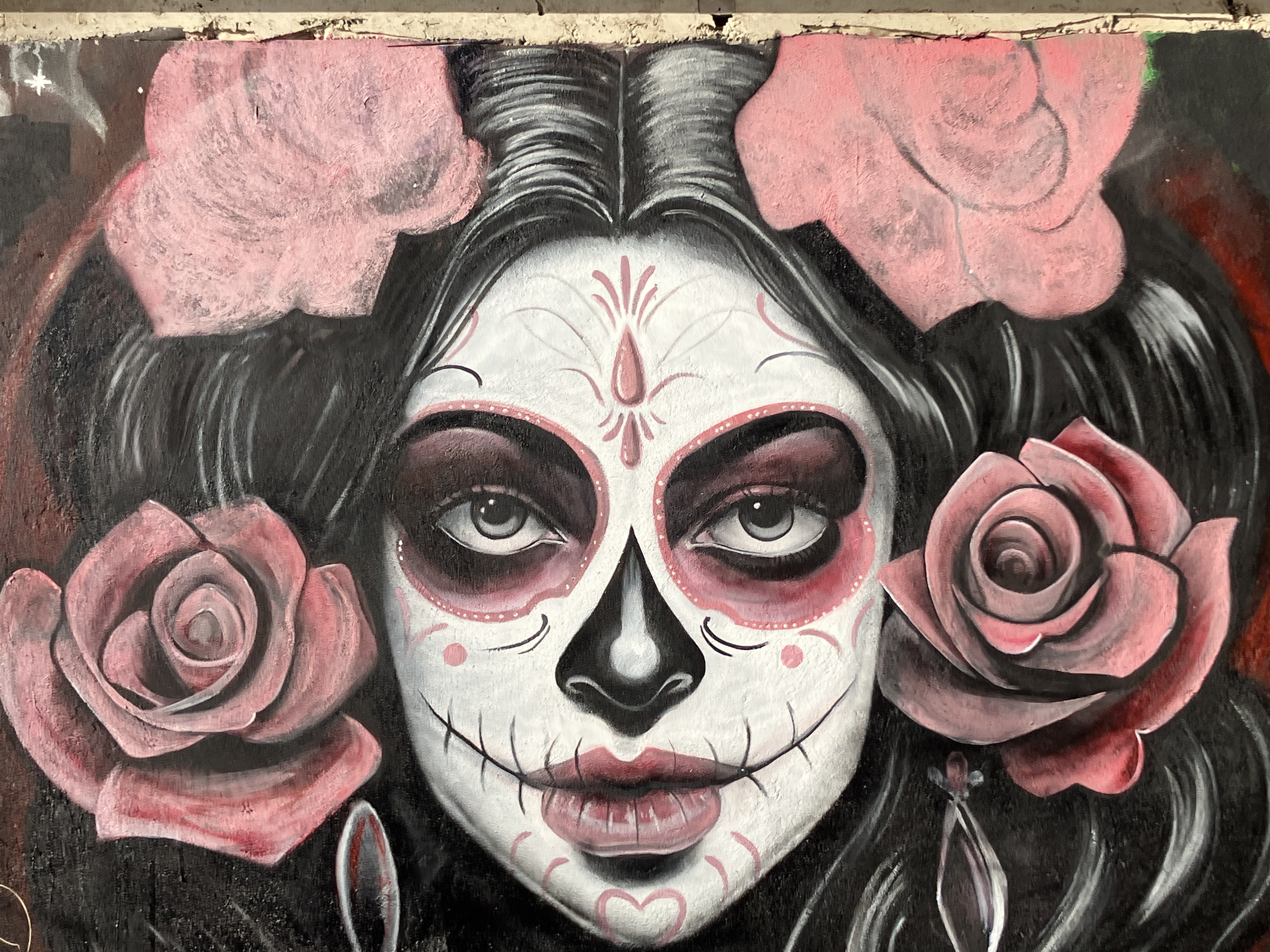 Mural at La Catrina restaurant in Rosarito