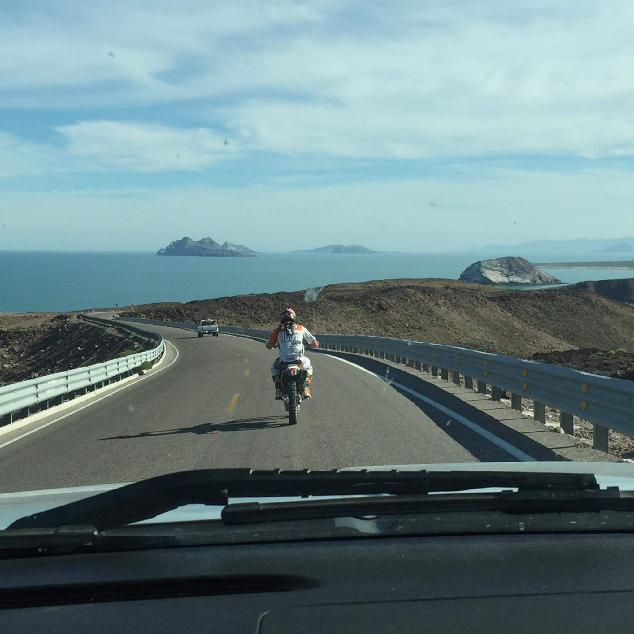 The Christian Brothers Motorsports race ATV in the Baja desert