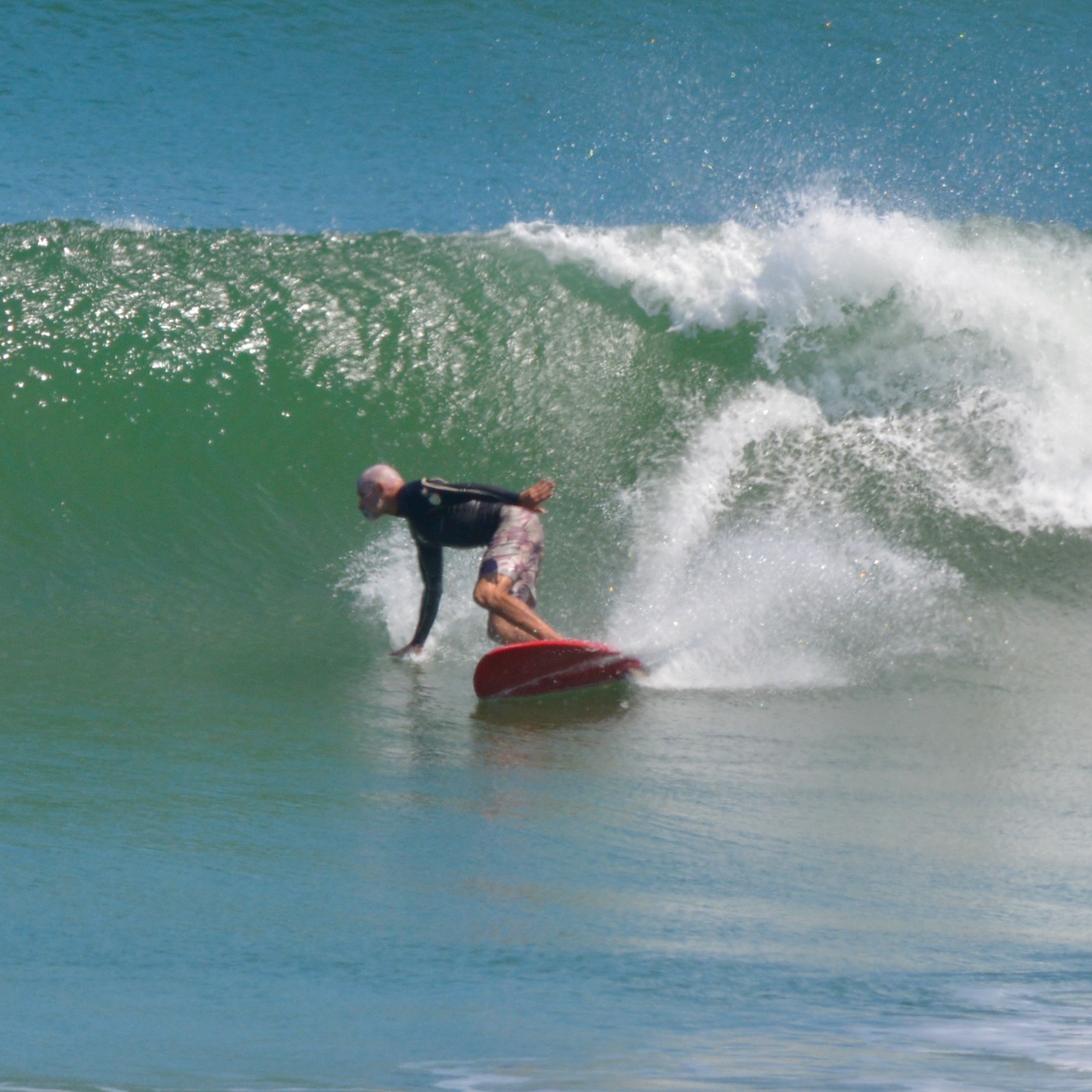 Jorge Macfarland Surfing Baja