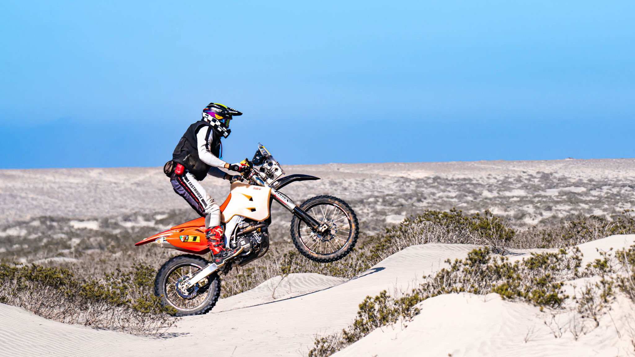 Colton Udall Motorcycling Baja